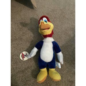 Woody Woodpecker Plush 14.74” Toy Network 2001  WITH TAG